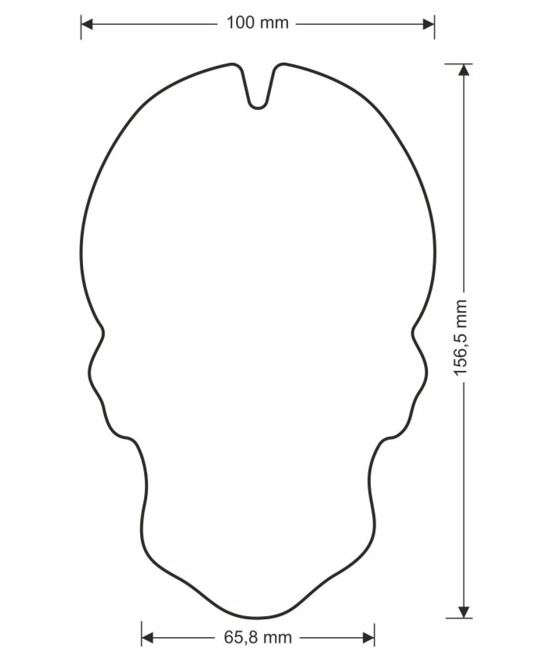 Протектор за резервоар CGSKULL1P/3456