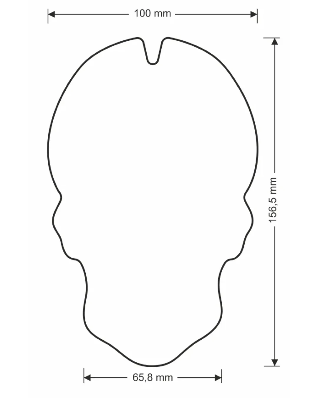 Протектор за резервоар CGSKULL3P/3458