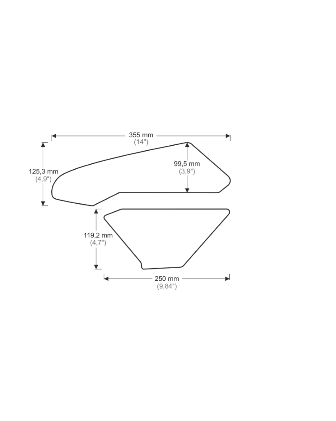 Протектор за резервоар HОNDA CBR 1000 RR 2017-2019г HDR215/PR3418