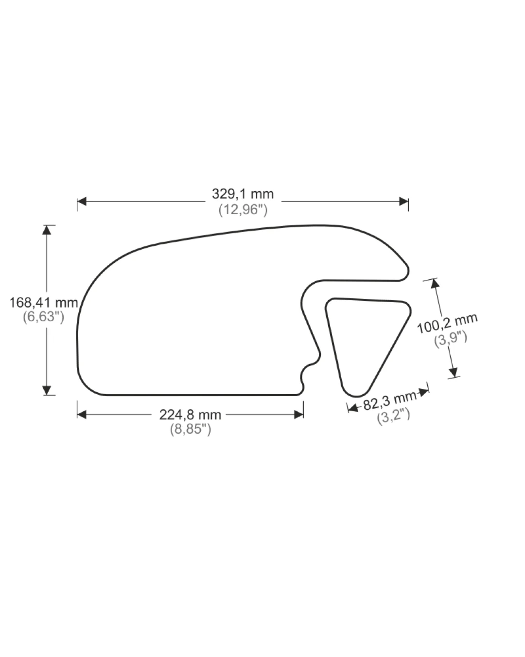 Протектор за резервоар HONDA CBR 600 RR HDR217/PR3435