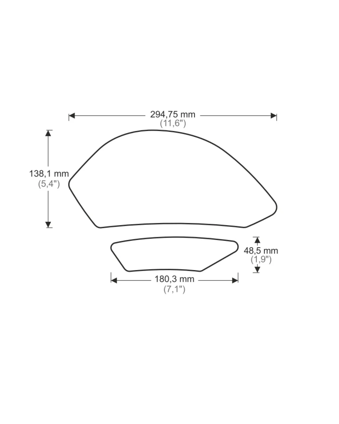 Протектор за резервоар KAWASAKI ZX HDR220/PR3442