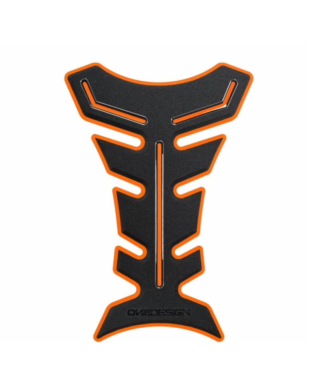 Протектор за резервоар MEDIO BLACK - ORANGE