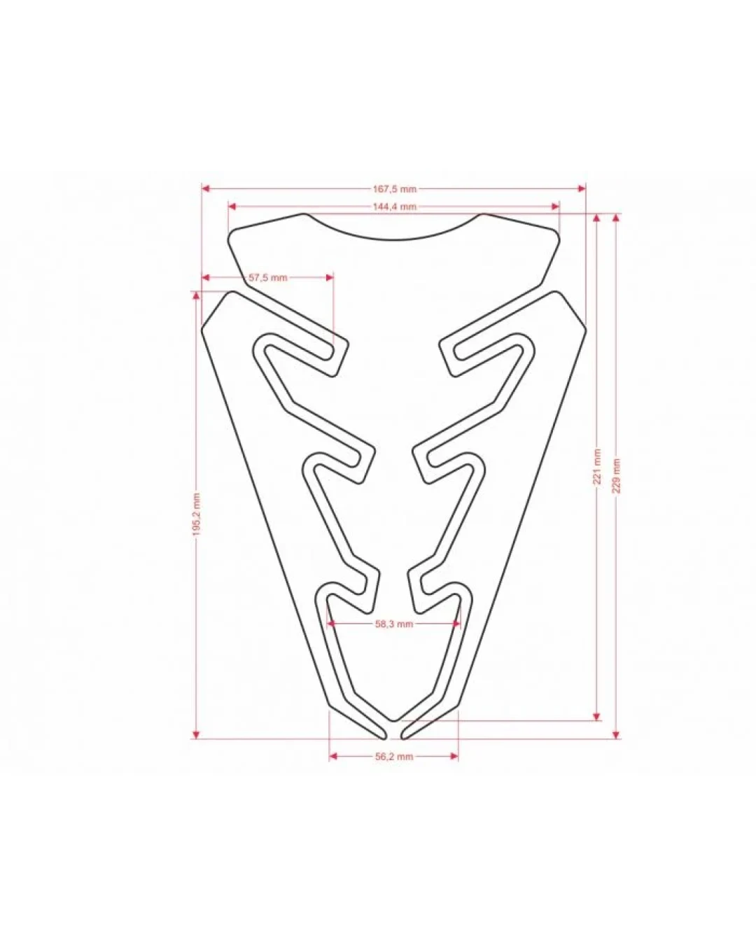 Протектор за резервоар ONEDESIGN CGEXBP/PR3480