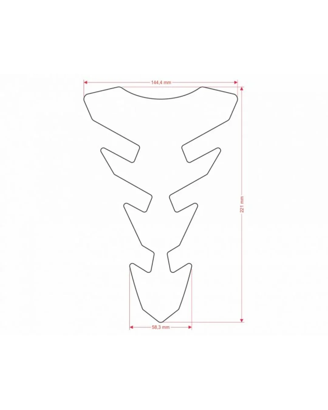 Протектор за резервоар ONEDESIGN CGEXS71WP/PR3484