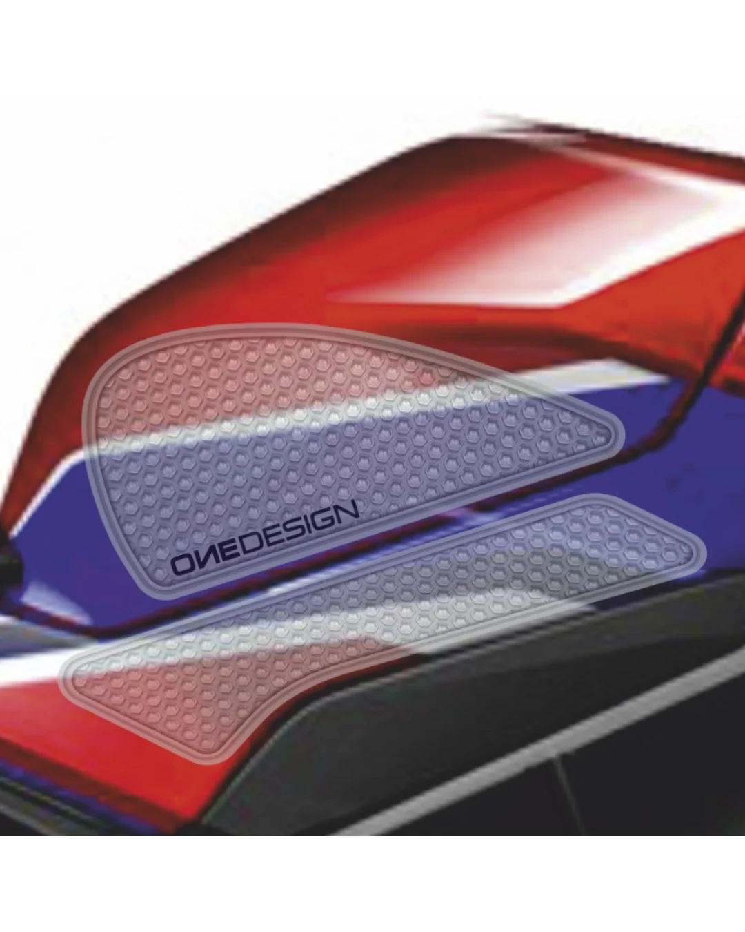 Протектор за резервоар ONEDESIGN HONDA CBR 1000 RR_'20-'24 trasparent