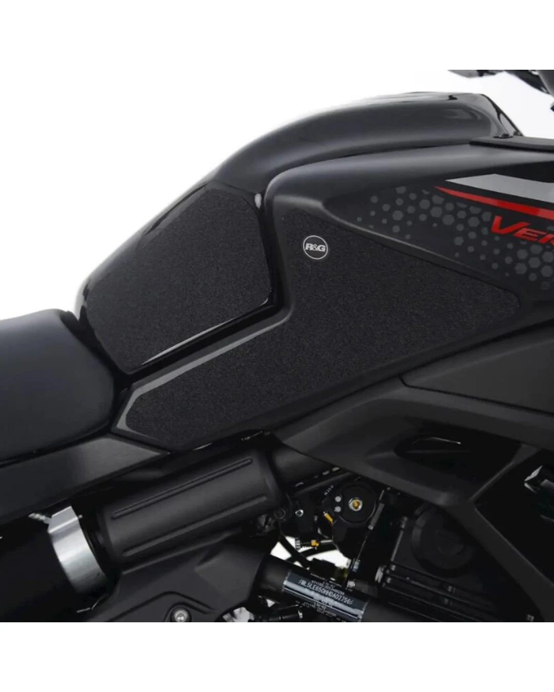Протектор за резервоар R&G RACING Tank grip - Black Kawasaki Versys 650 24-25
