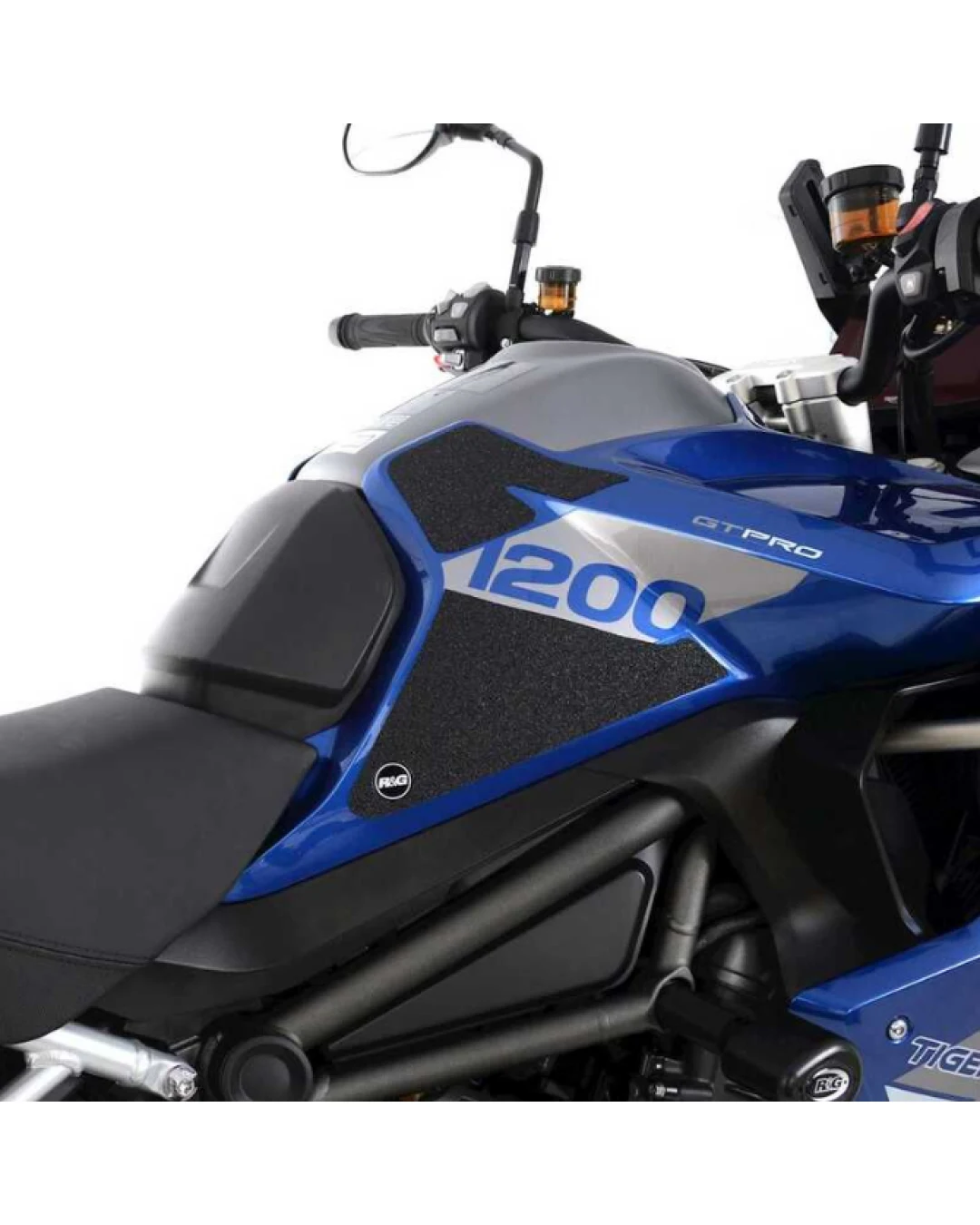 Протектор за резервоар R&G RACING Tank grip - Black Triumph Tiger 1200