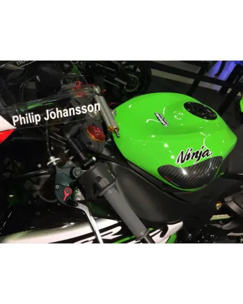 Протектор за резервоар R&G RACING Tank Sliders Carbon Kawasaki Ninja ZX6R 09-16