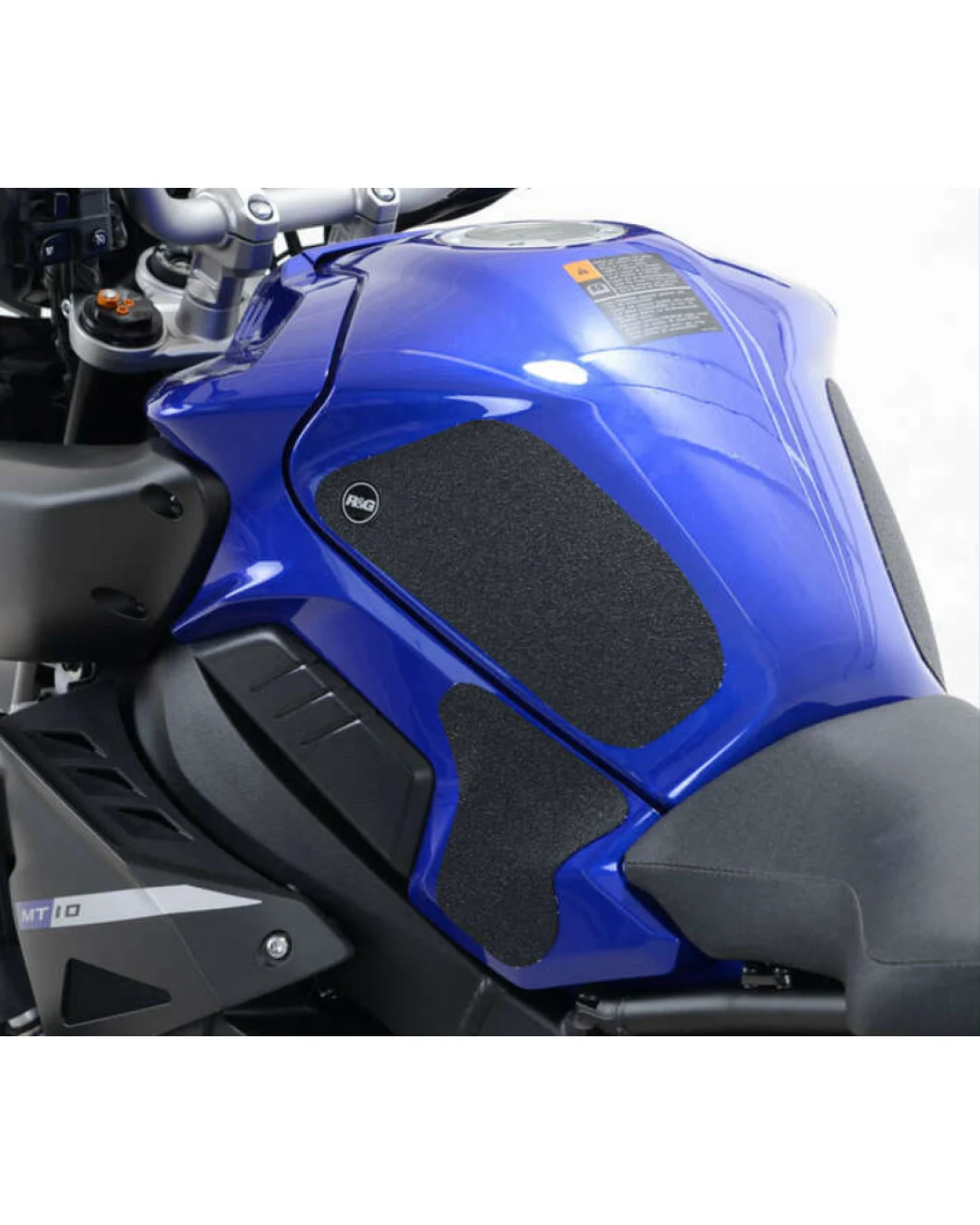 Протектор за резервоар R&G RACING Tank Traction Grip 4 Pieces Clear Yamaha MT-10 16-25
