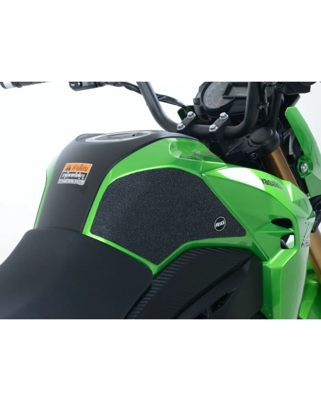 Протектор за резервоар R&G RACING Tank Traction Pads Set 2 Pieces Black Kawasaki Z125 16-