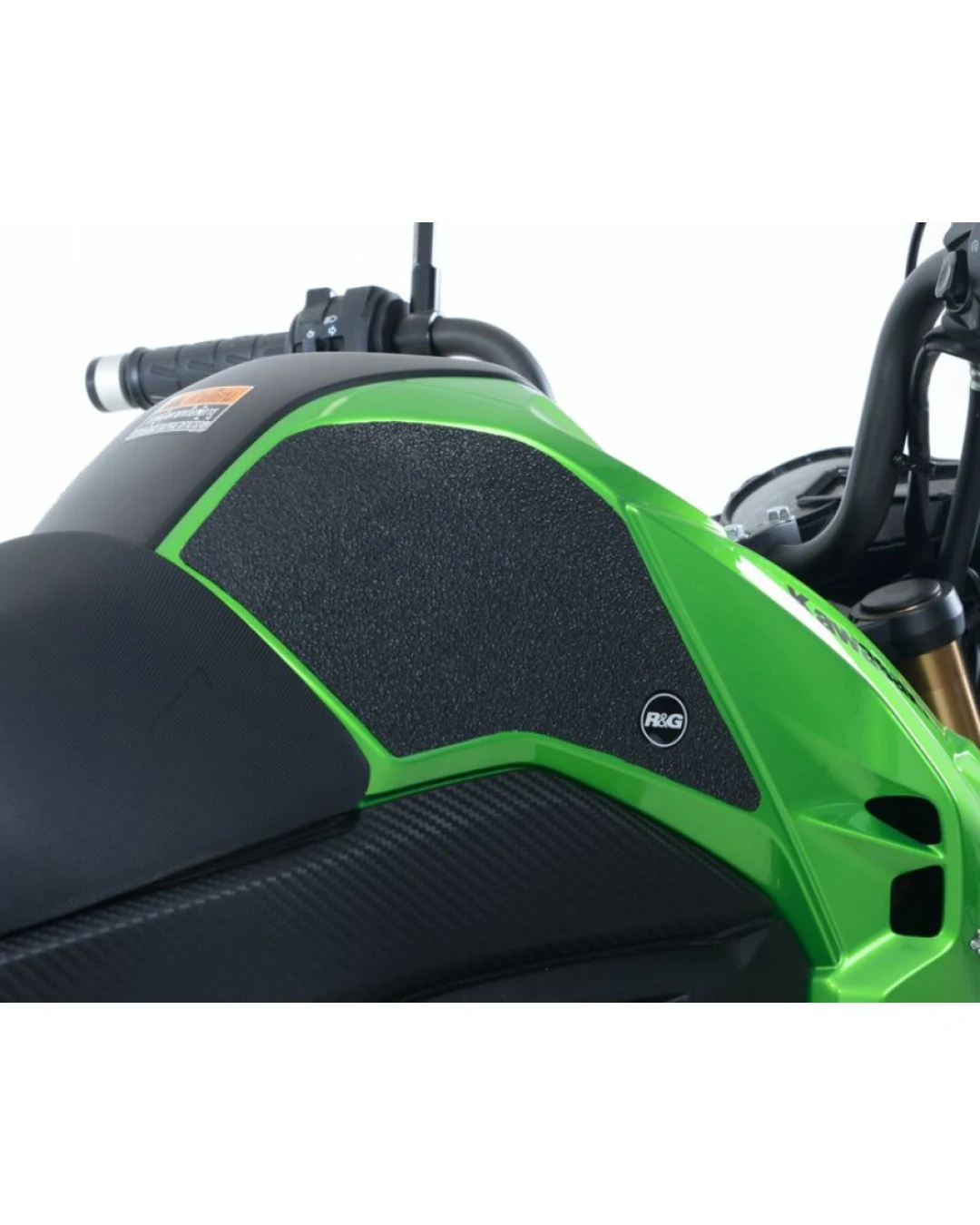 Протектор за резервоар R&G RACING Tank Traction Pads Set 2 Pieces Black Kawasaki Z125 16-