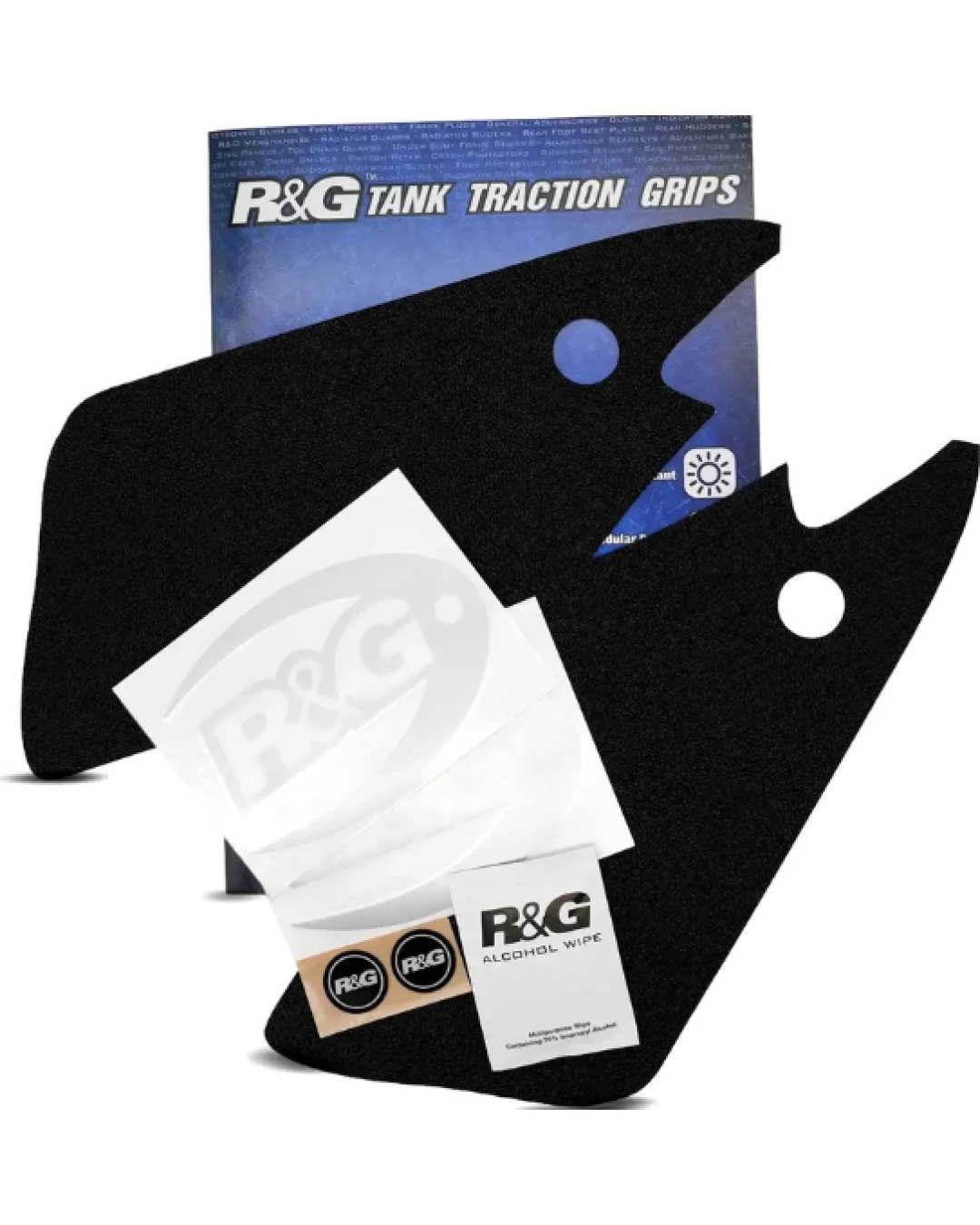Протектор за резервоар R&G RACING Tank Traction Pads (Set 2 Pieces) - Black Triumph Speedtriple 765 R/RS 23-24