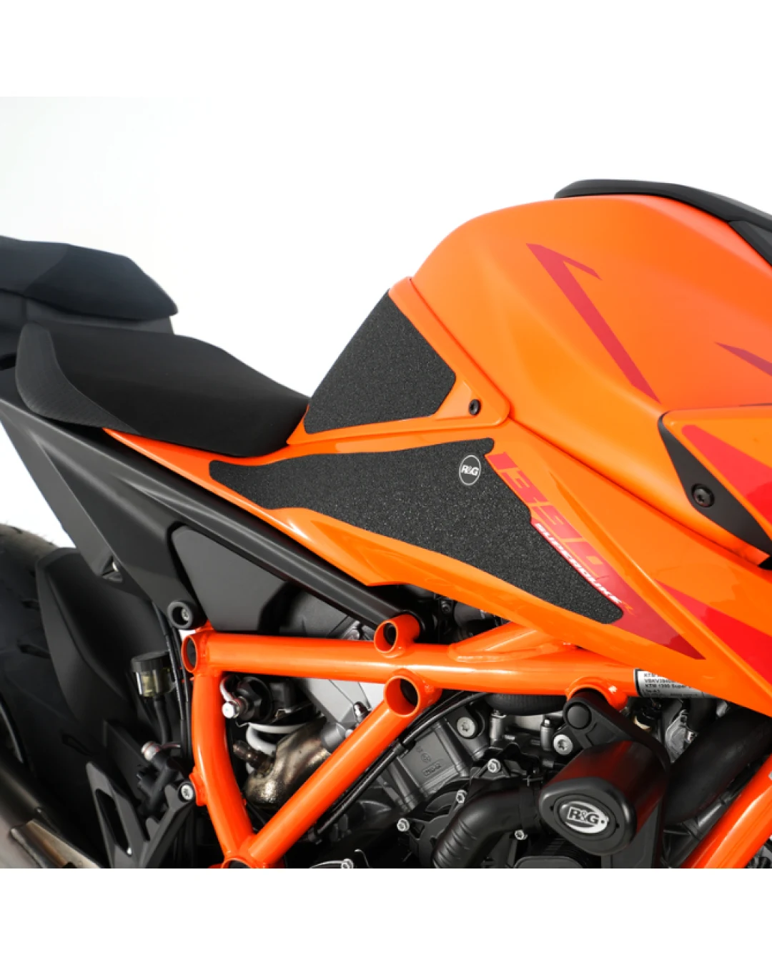 Протектор за резервоар R&G RACING Tank Traction Pads (Set 2 Pieces Side) - Black KTM SuperDukeR 1390