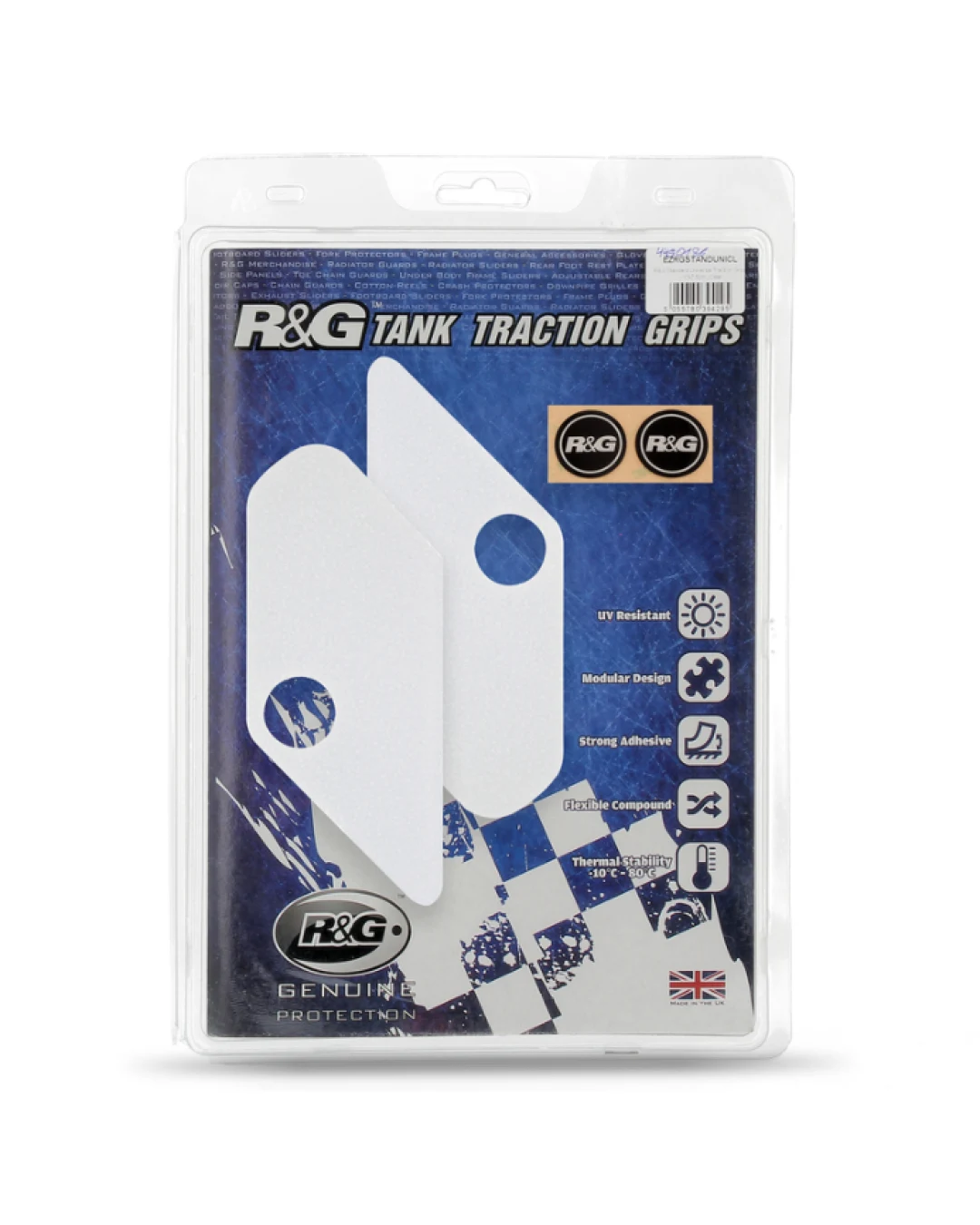 Протектор за резервоар R&G RACING Translucent Eazi-Grip™ tank grip kit SUZUKI GSX-R 1000 01-02