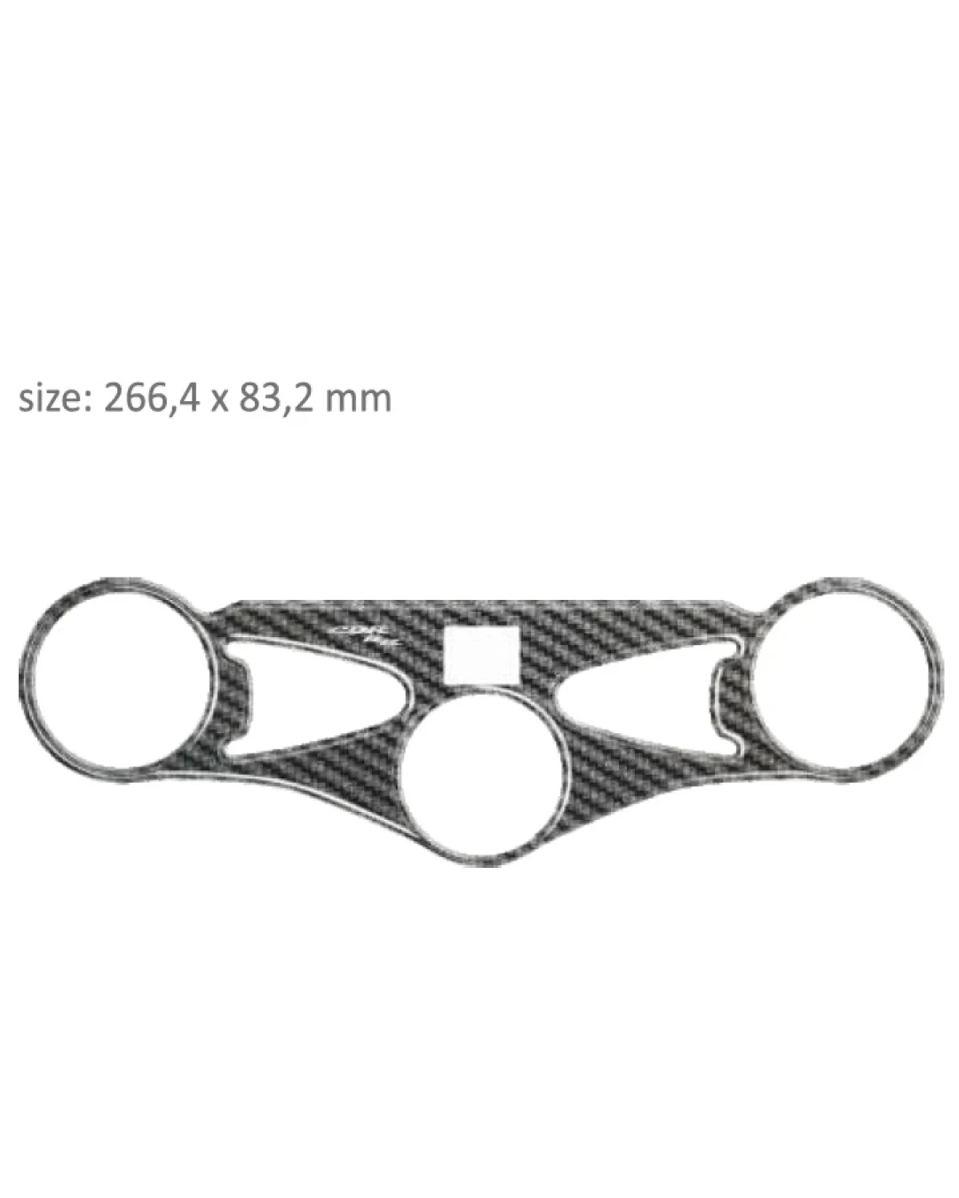 Протектор за трипътник PPSH26P/PR3183 HONDA CBR 1000RR 2008-2016г.