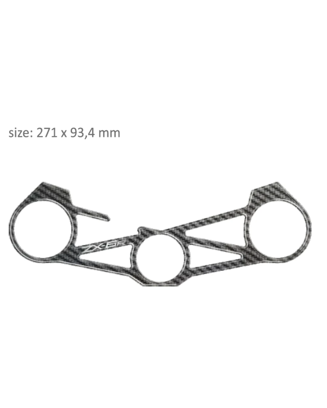 Протектор за трипътник PPSK14P/PR3240 KAWASAKIZX6R 636 2012-2014г