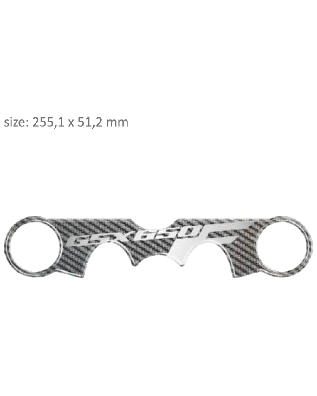 Протектор за трипътник PPSS14P/PR3197 SUZUKI GSX650F 2008-2014г.