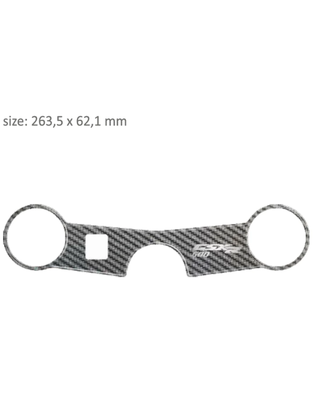 Протектор за трипътник PPSS17P/PR3200 SUZUKI GSXR 600 2004-2005г.