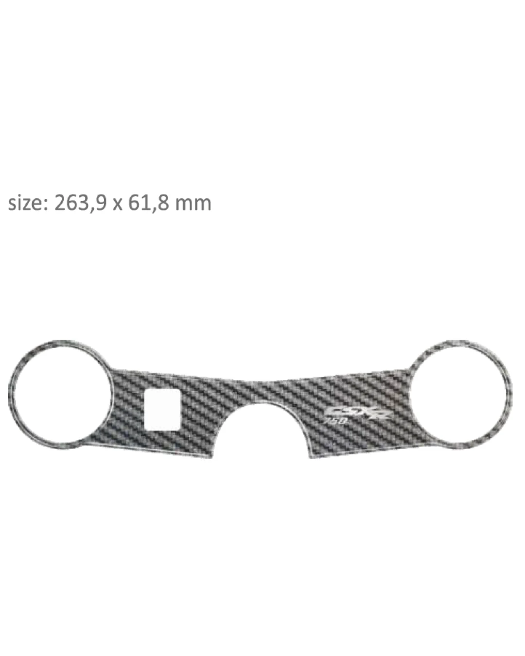Протектор за трипътник PPSS20P/PR3203 SUZUKI GSXR 750 2004-2005г