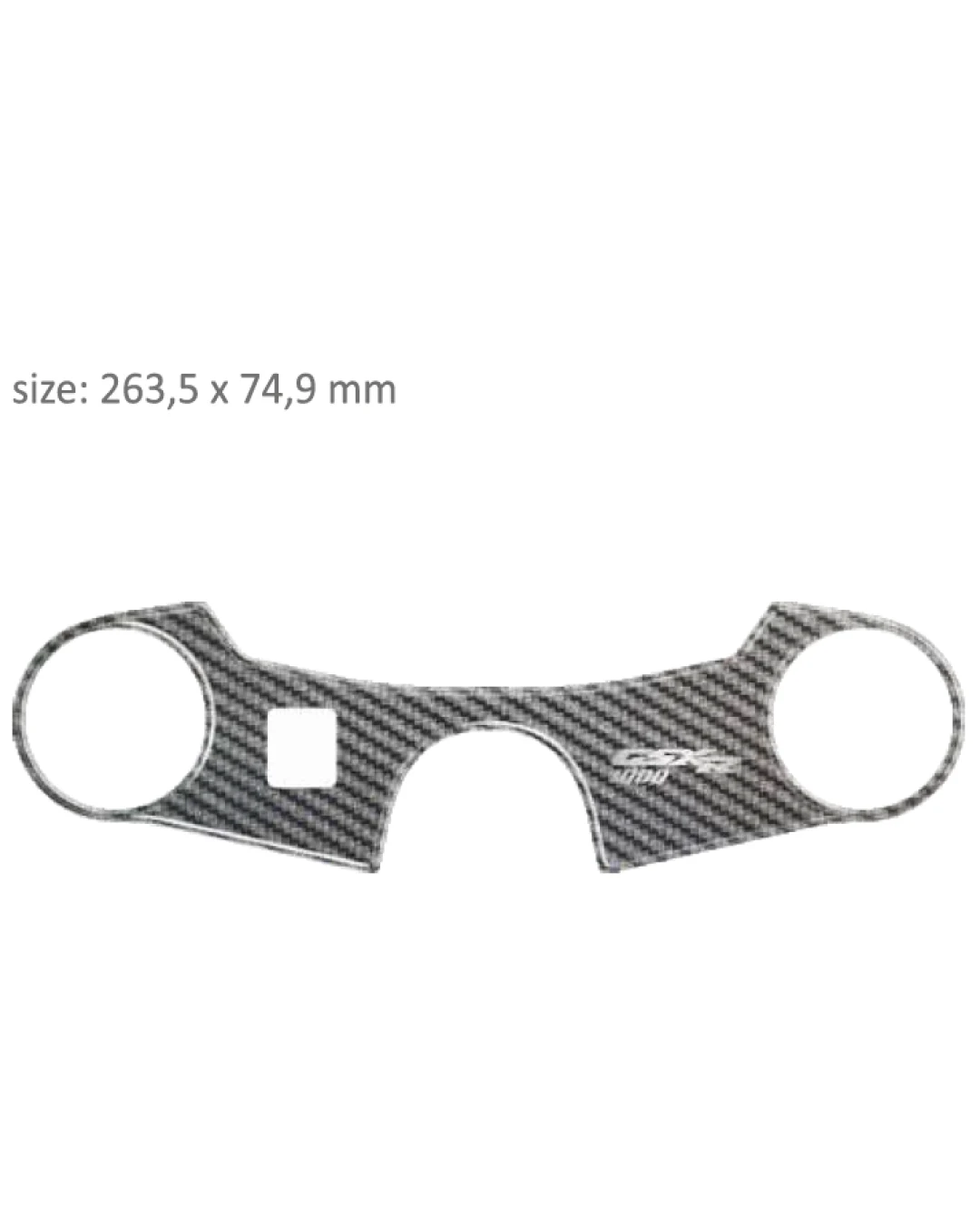 Протектор за трипътник PPSS24P/PR3207 SUZUKI GSXR 1000 2005-2006г.