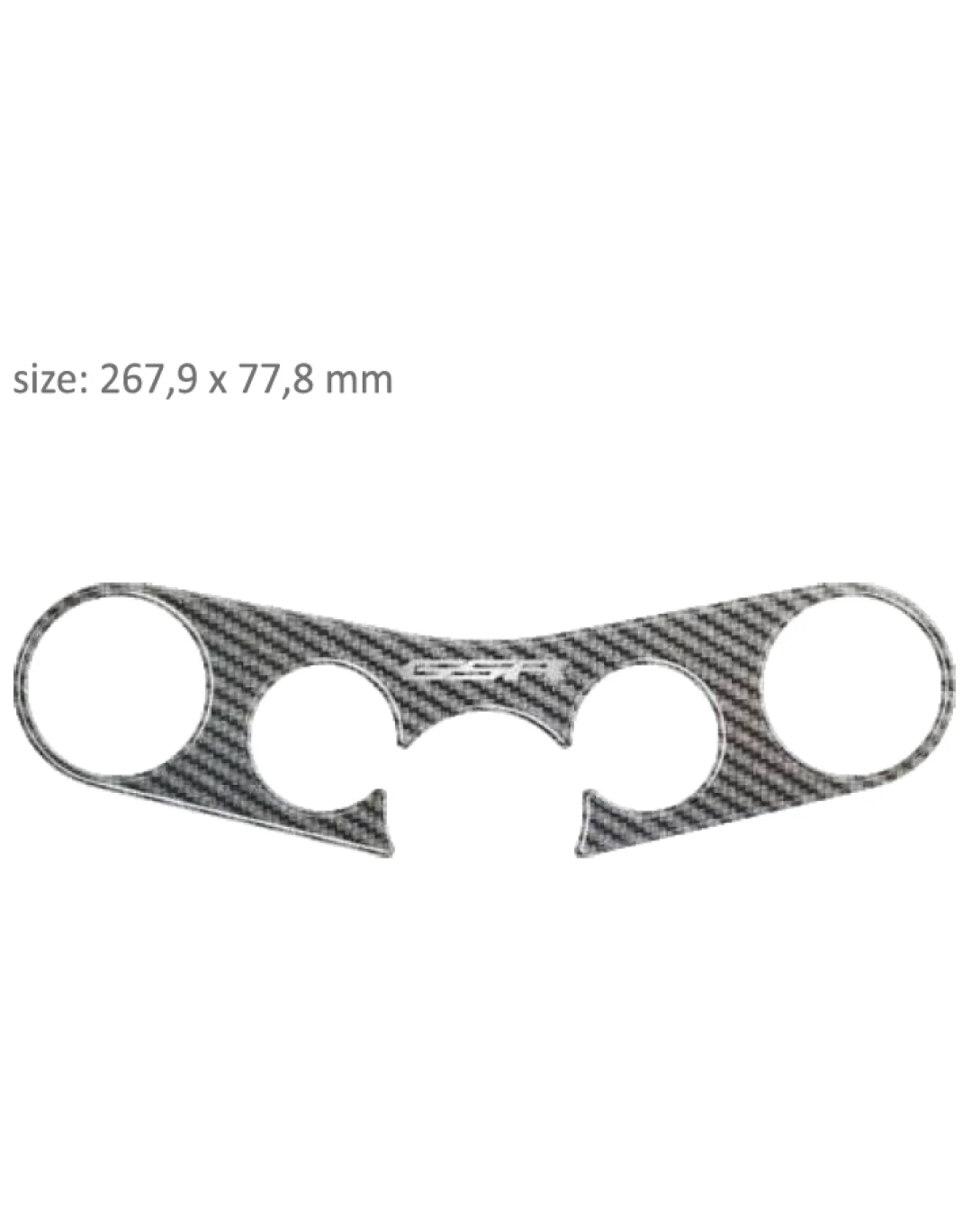 Протектор за трипътник PPSS3P/PR3186 SUZUKI GSR 750 2011-2014г.