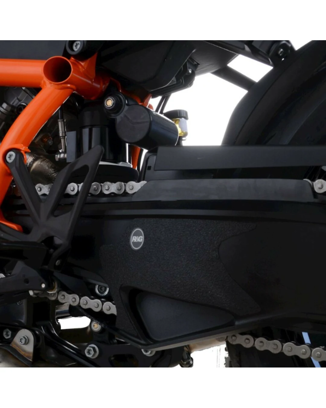 Протектори за ботуши R&G RACING Swingarm Boot Guard Set 1 piece Black KTM 1290 Super Duke R