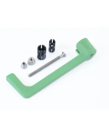 Протектори за кормило R&G RACING Moulded Lever Guard - Green Yamaha MT-09 21-23