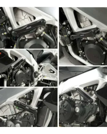 Протектори за рама R&G RACING FRAME PROTECTION FOR APRILIA RSV4 09-11 FACTORY AND R + TUONO V4 2011