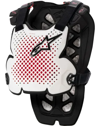 Протекторна броня ALPINESTARS A-1 PRO BLACK/RED/WHITE