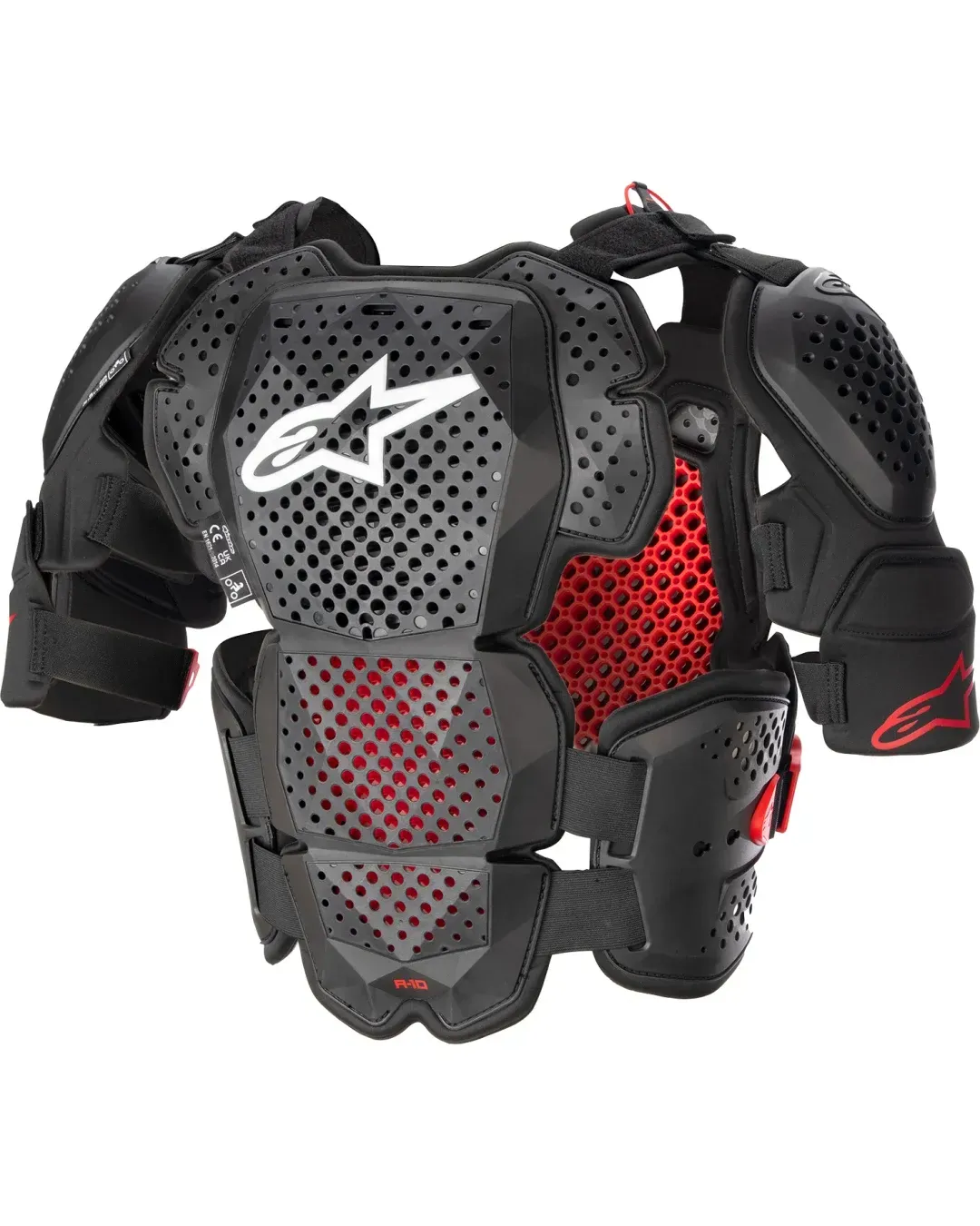 Протекторна броня ALPINESTARS A-10 V2 BLACK/RED