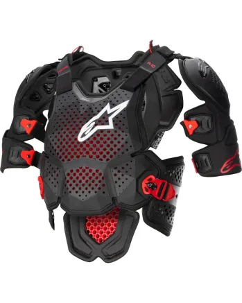 Протекторна броня ALPINESTARS A-10 V2 BLACK/RED