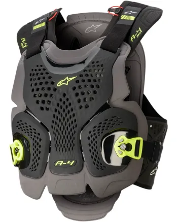 Протекторна броня ALPINESTARS A-4 Max BLACK/YELLOW