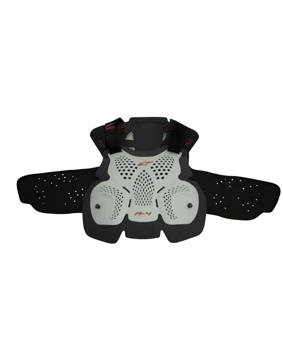Протекторна броня ALPINESTARS A-4 Max WHITE/RED