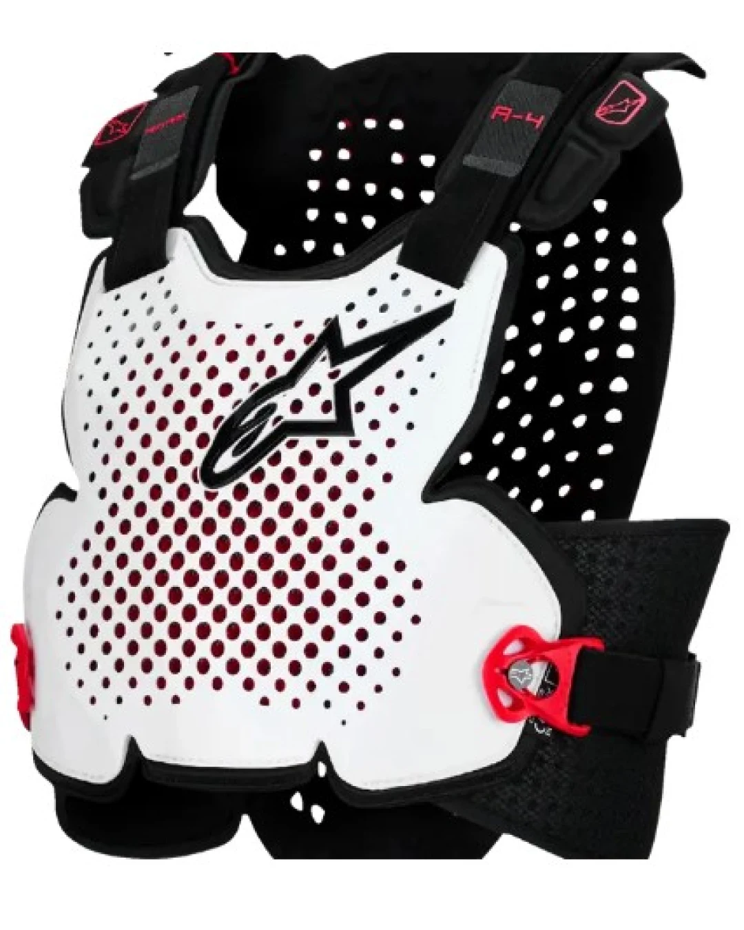 Протекторна броня ALPINESTARS A-4 PLASMA BLK/RED/WH
