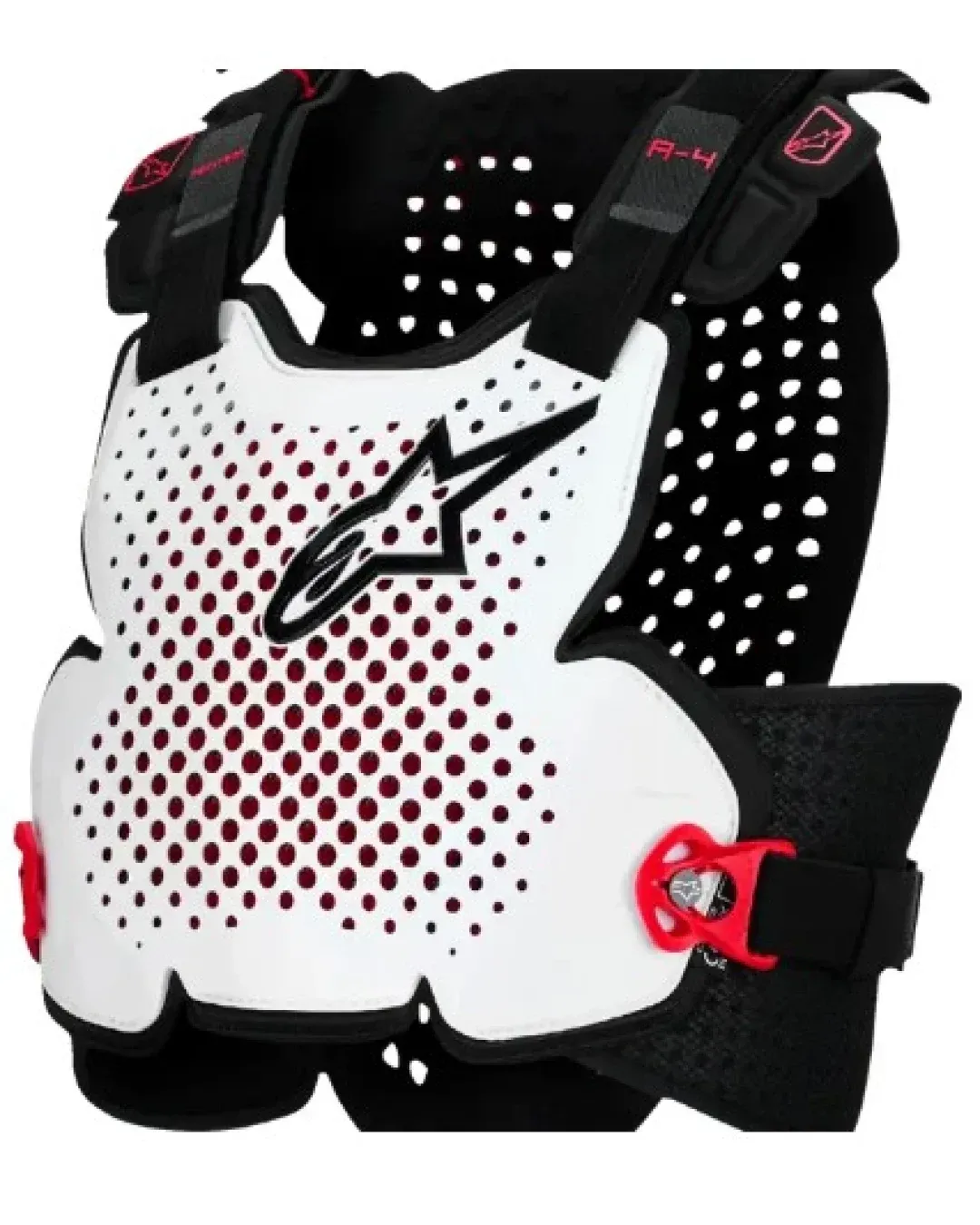Протекторна броня ALPINESTARS A-4 PLASMA BLK/RED/WH