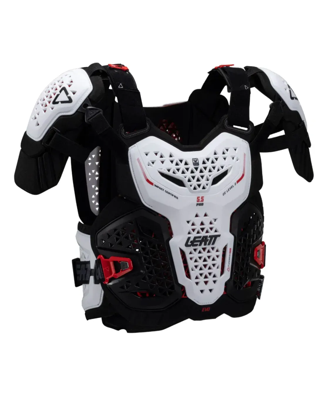 Протекторна броня LEATT 5.5 PRO EVO WHITE