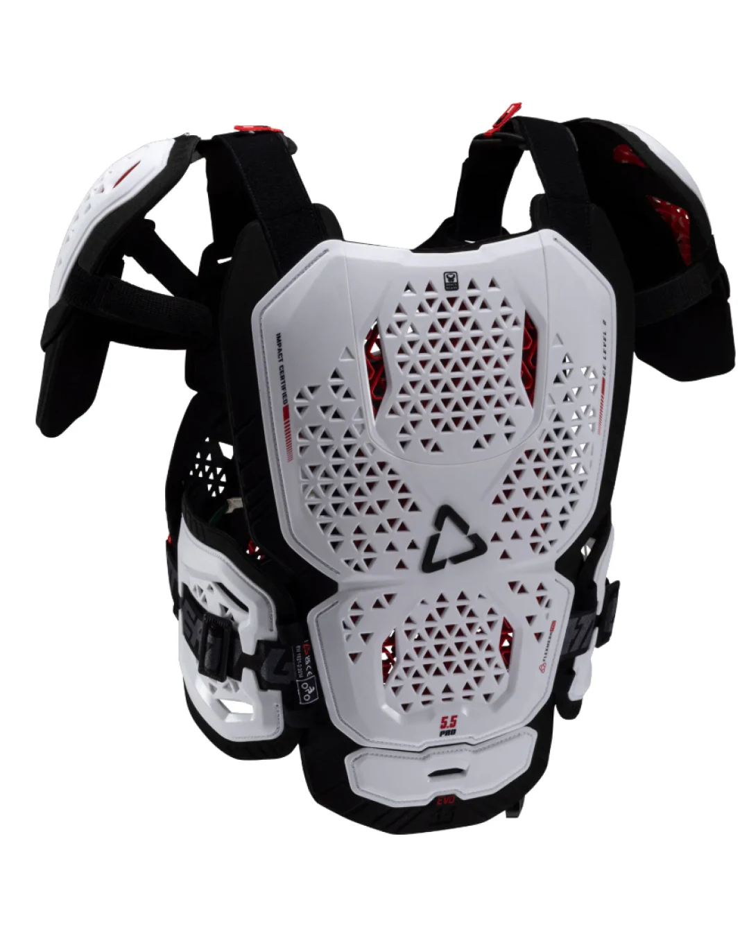 Протекторна броня LEATT 5.5 PRO EVO WHITE