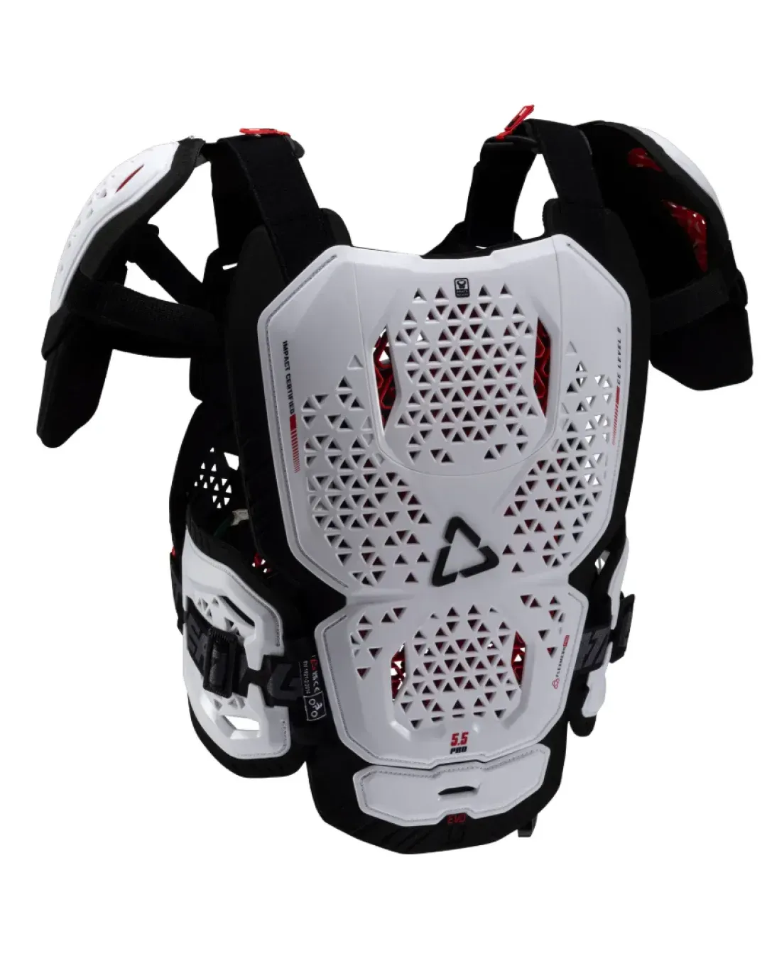 Протекторна броня LEATT 5.5 PRO EVO WHITE