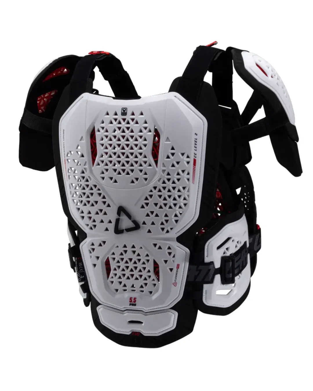 Протекторна броня LEATT 5.5 PRO EVO WHITE