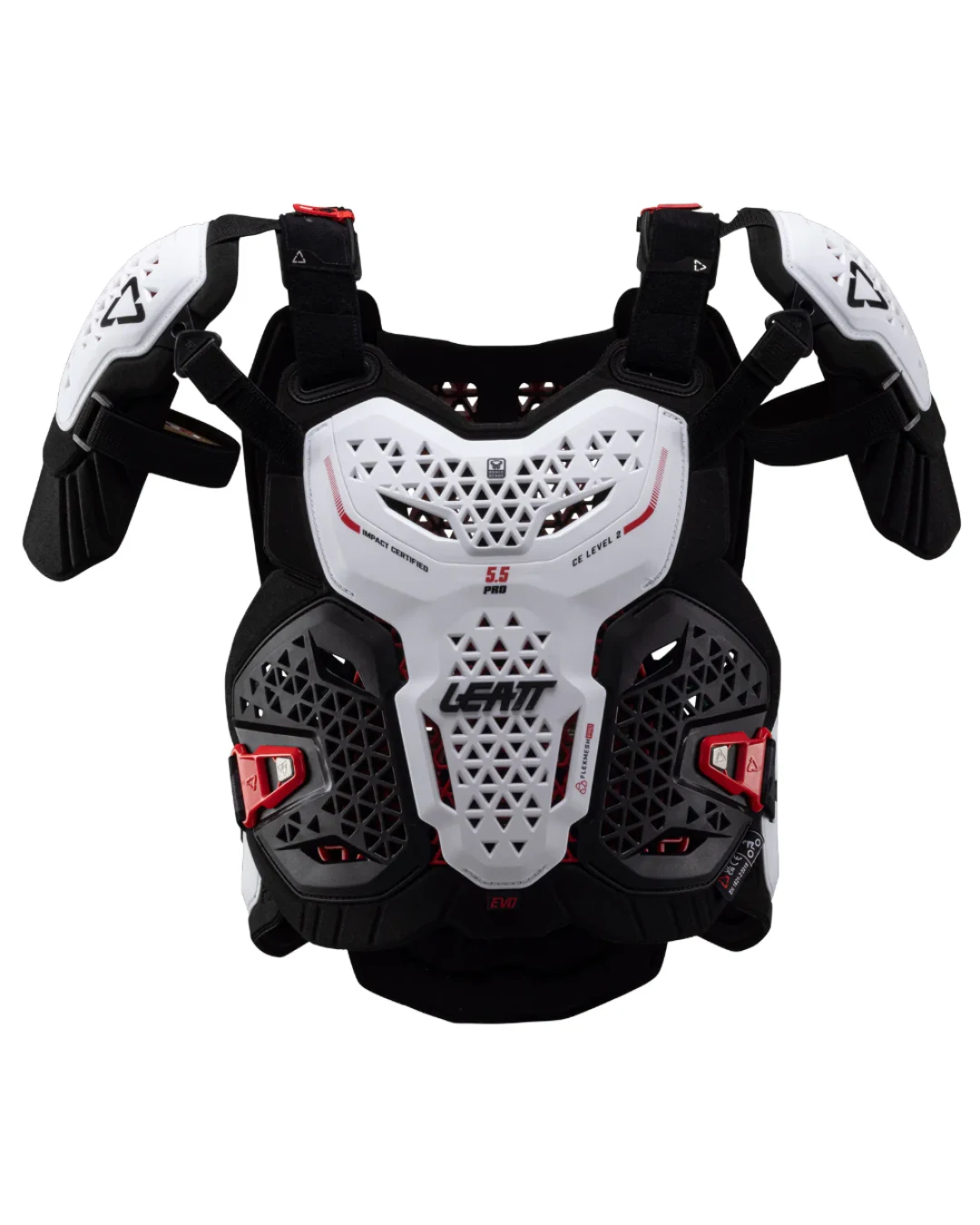 Протекторна броня LEATT 5.5 PRO EVO WHITE