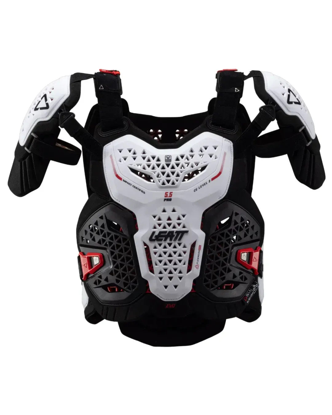 Протекторна броня LEATT 5.5 PRO EVO WHITE