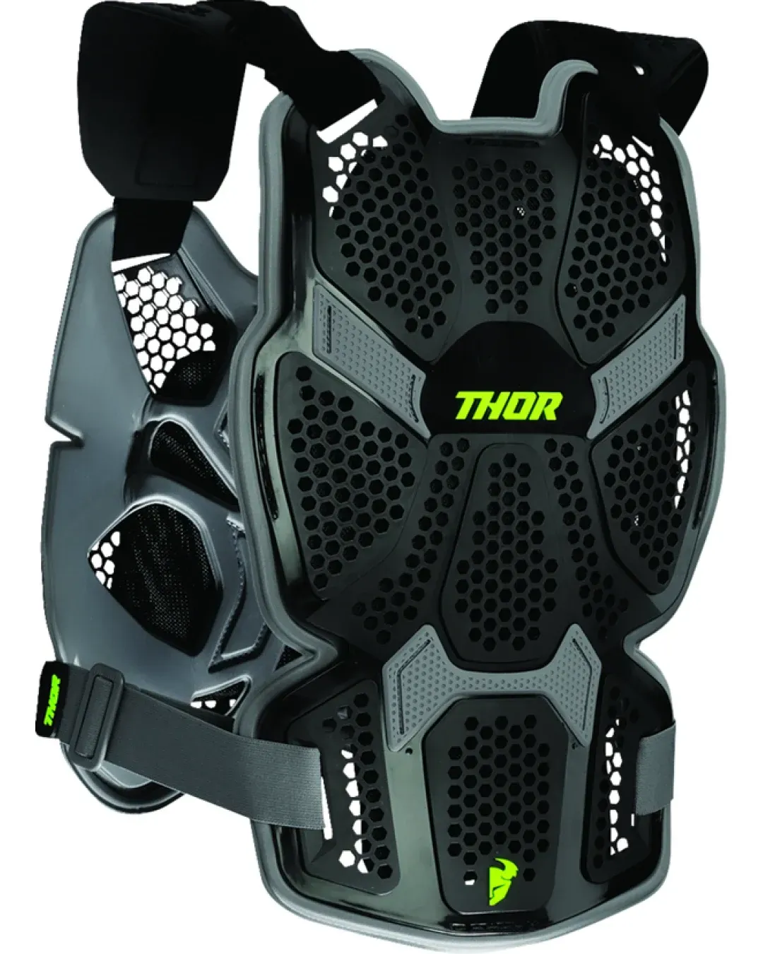 Протекторна броня THOR SENTINEL PRO BLACK/NEON GREEN