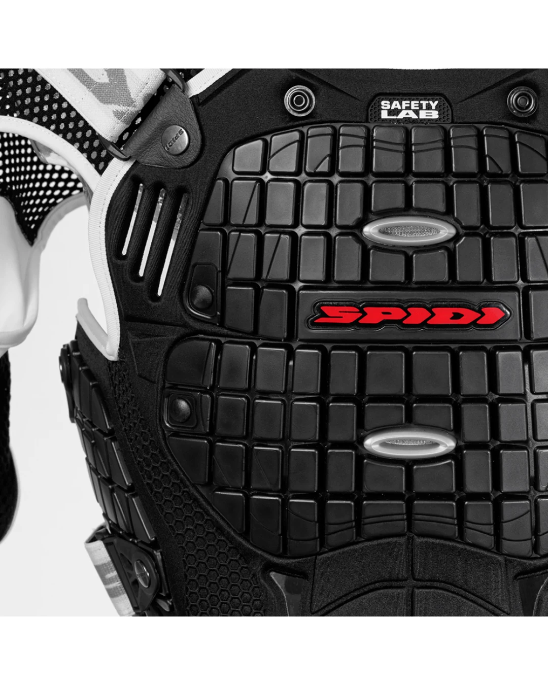 Протекторна ризница  SPIDI WARRIOR BLACK/WHITE
