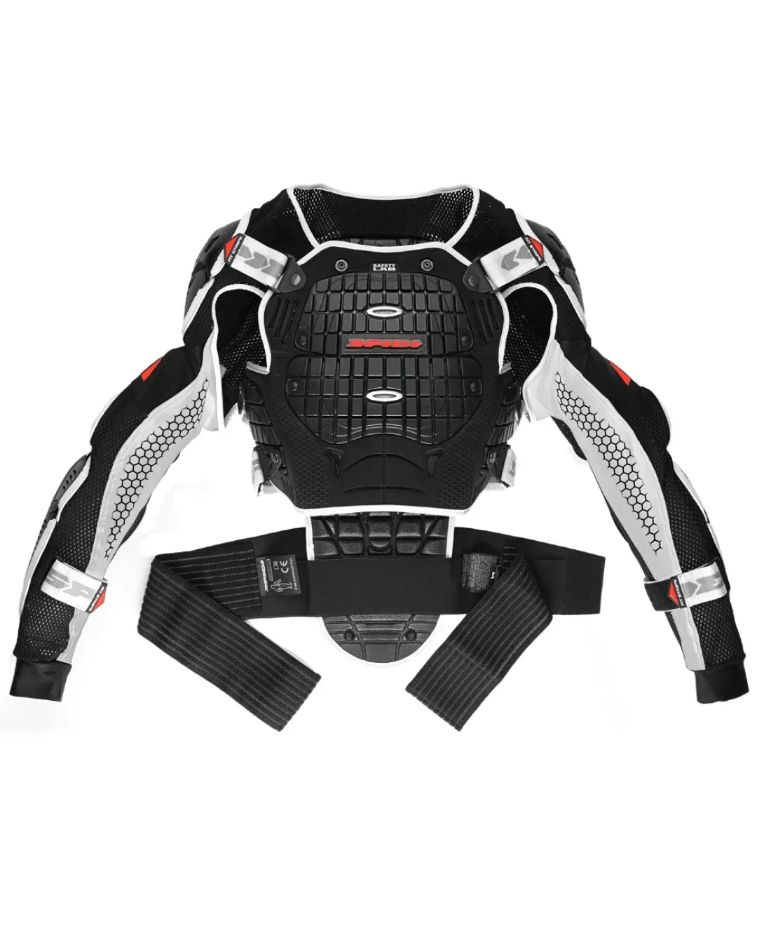 Протекторна ризница SPIDI WARRIOR BLACK/WHITE