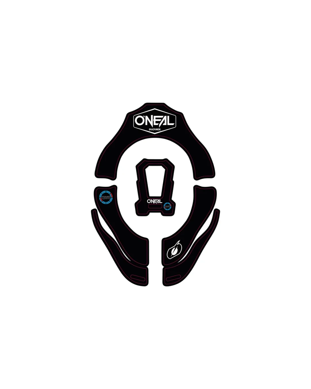 Протекторна яка O'NEAL TRON SOLID BLACK