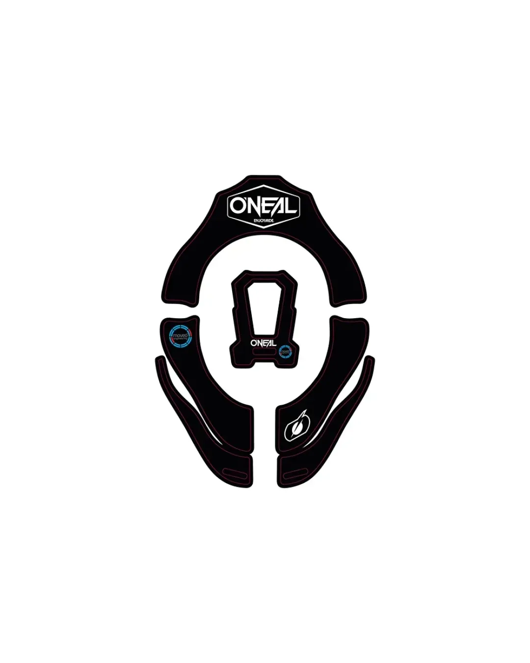 Протекторна яка O'NEAL TRON SOLID BLACK