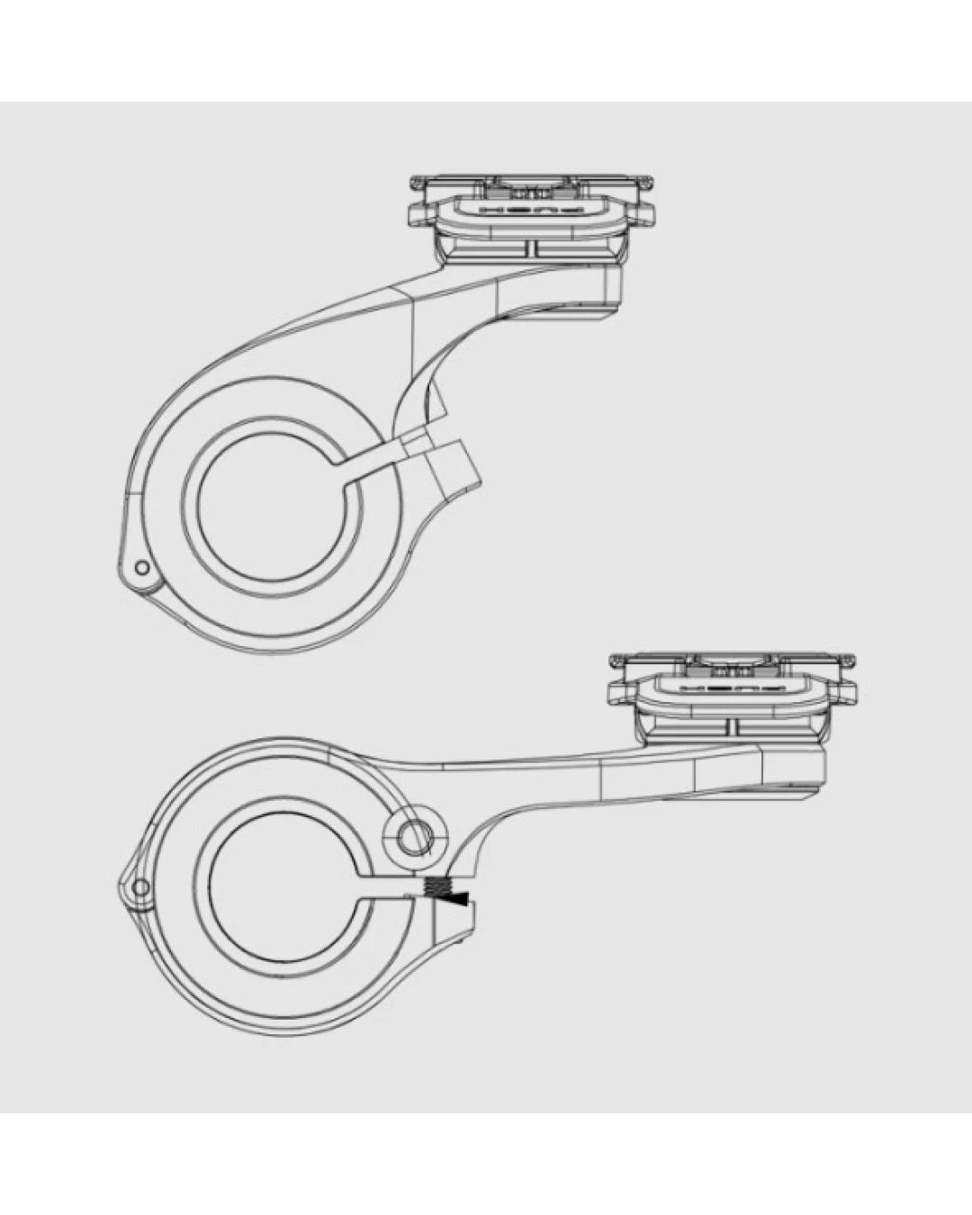 QUAD LOCK PRO Bike Out Front Mount