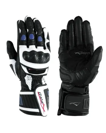 Ръкавици A-PRO COBRA WHITE/BLUE