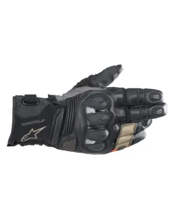 РЪКАВИЦИ ALPINESTARS BELIZE V2 DRYSTAR BLACK/FLUO RED/SANDY