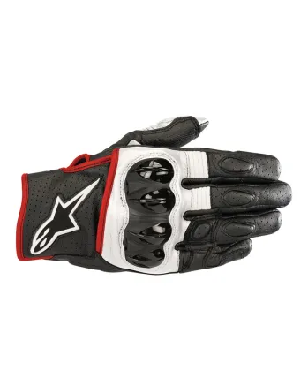 Ръкавици ALPINESTARS CELER V2 BLACK/WHITE/RED FLUO